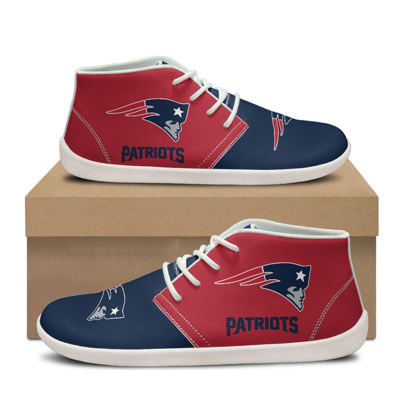 Women's New England Patriots Low Top Sneakers/Shoes 002(Pls check description for details)